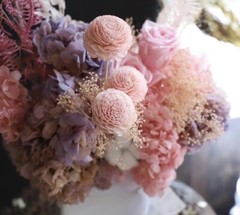 Preserved Stella Wand Natural Dried Flowers Home Wedding Bouquet Decor