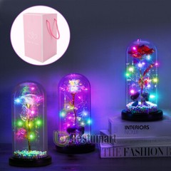 Eternal Rose Flower LED Enchanted Galaxy Rose LED Light Valentine’s Gift