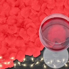 4500 Count Red Rose Petals Easy to Separate for Weddings and Romantic Occasions