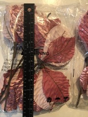 Fake Artificial Leaf Pink Baby or Wedding Shower Party Home Decor S1D24