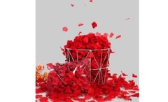 1000pcs Rose Petal Hand Sprinkled Flowers Wedding Room Decoration