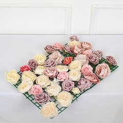 10 DARK GREEN 24″ x 16″ Plastic Mesh Grid Frames DIY Flower WALL PANELS Party