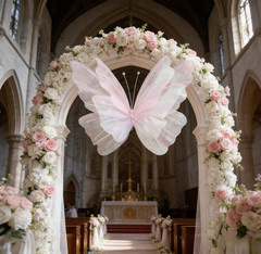 8pcs Giant Artificial Butterfly Decor 20”3D Butterflie for Wedding Party Decor