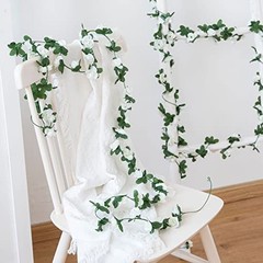 Fake Flowers – 4pcs 32.8 FT Artificial Rose Vine Flower Plants White/4pcs