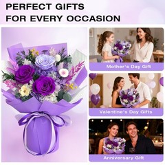 Preserved Flower Bouquets for Delivery – Perfect Birthday Gifts for Women & Moms