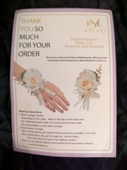 7 Pieces Corsage Wristlet Elastic Pearl Wrist Bands Wedding Wrist DIY Faux Flow