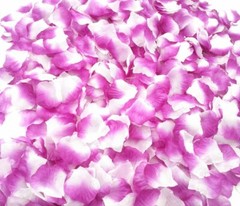 1000pcs Silk Artifical Fake Flower Rose Petals White Wedding Party Decorations