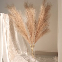 44″ Silk Pampas Grass Artificial Plant SPRAYS STEMS Party Events Decorations