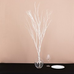 6 White Extra Long 46″ Birch Tree Branches Vase Fillers FLOWERS STEMS Wedding