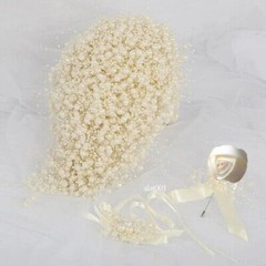 Wedding Bouquet Wedding Flowers Bride Bouquet All Pearl Bouquet Handmade Beaded