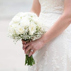 Artificial Baby Breath Flowers Fake Gypsophila Bouquets 12 Pcs Plastic White