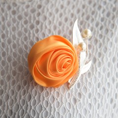 Rose Corsage man wedding Flowers Brooch Groom Boutonniere Prom Party Decoration