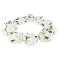 Flower Ball Arrangement Bouquet 10 Pcs 11.8inch Diameter Fake Flower Balls