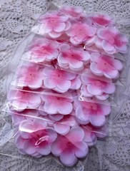 100 pcs cherry rose flower petals Wedding Party Girl Basket