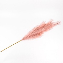 3 DUSTY ROSE 44″ ARTIFICIAL Pampas Grass SPRAYS Faux Plant STEMS Party