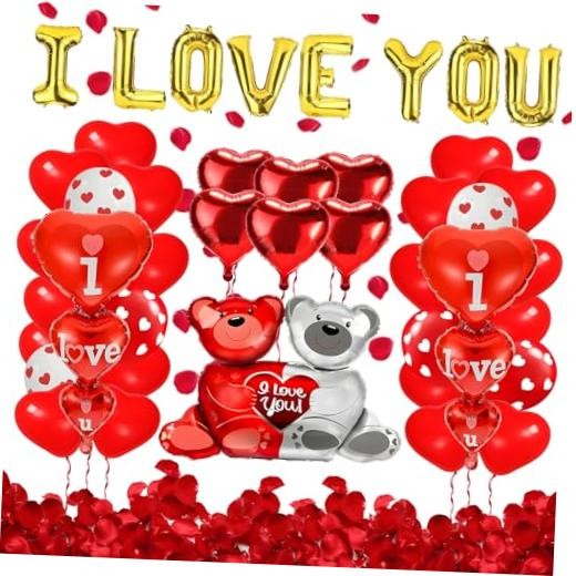 Valentines Balloons,Valentines Day Decorations,Happy Anniversary Balloons,I