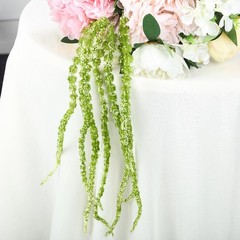 2 pcs 36 in Green Artificial Amaranthus Plant Strands Stems Wedding Decorations