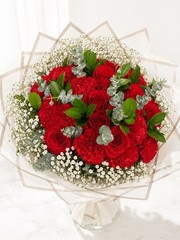 Hope Creación Flowers Fresh Multicolor Wedding Bouquet Roses Lilies Gerbera