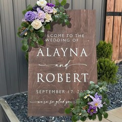 Boho Dusty Rose Blue Wedding Arch Flowers Kit Eucalyptus Garland Drapes Set