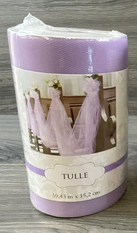 Tulle Lavender Roll Decoration Wedding Baby Shower Birthday Sealed Package