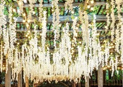 24 Wedding Decor NEW Artificial Hanging Wisteria Vine Garland Fake Flowers