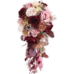 Modern Rose Bouquet for Bride Bridal Holding Flowers Wedding Photo Props