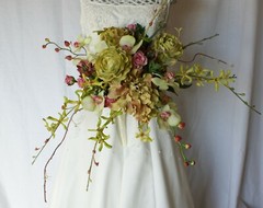 Orchid Garden Faux Wedding Bouquet