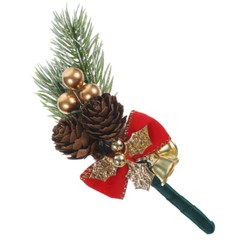 Wedding Groom Corsage Bridal Boutonniere Christmas Elements Pine Cone