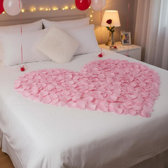 1000 Pcs Rose Petals Artificial Silk Flower Petals Romantic Decorations for Wedd