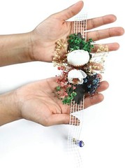 CORSAGE SET OF 4 WHITE CORSAGES FOR WEDDING CORSAGE WRISTLET