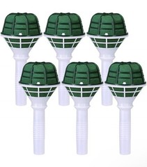 6 PCS Foam Floral Handle Bouquet Holders Handle Bouquet Holder for Floral Arrang