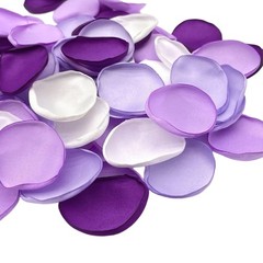 200Pieces Polyester Fabric Artificial Rose Petals For Anniversary And Proposals
