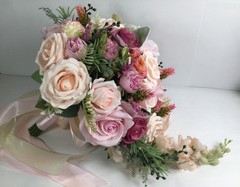 Bridal/Wedding/engagement Bouquet Artificial Flowers