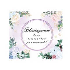 Large Heart Floral Crafting Mat for Ceremony Photo Booths and Receptions