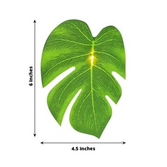 10 feet Green LED Artificial Monstera LEAVES Garland String Lights Party Events