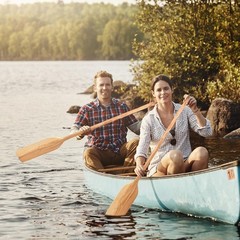 2 Pcs Oar Wood Paddle 48 Inch Wooden Paddle Canoe Paddle Solid Pine Wood Padd…