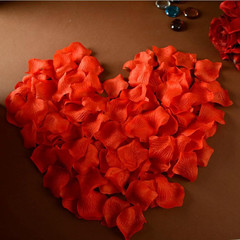 500 Pieces Artificial Roses Petals Silk Flower Petals Rose Petals Confetti for V