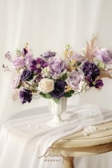 Artificial Flowers Fake Roses for DIY Wedding Bouquets Centerpieces