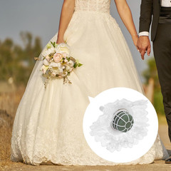 Bride Bouquet Holder, DIY Wedding Foam Bouquet Handle, Home Exquisite Supplies w