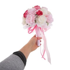 Bride Hand Bouquet Artificial Flower Bouquets Wedding Bridal Flowers