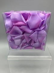 4 Boxes Of 100 Each Rose Petals Silk Lavender Fabric Looks Real