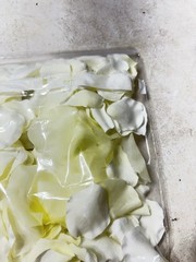 Artificial Rose Petals White And Off White