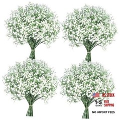 Babys Breath Artificial Flowers, Baby Breath Flowers Artificial Bulk 36 Pcs