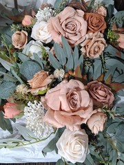 Piklado Faux Flower Swag Set Of 2 For Wedding Welcome Sign Floral Decorations