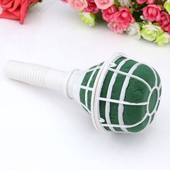 4Pcs Reusable Wedding Floral Handle Flower Holder Assorted Color Bouquet Base