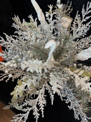 Mackenzie Child Blush Bouquet Silver