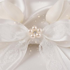 Bouquet Elegant White Decorative for Anniversary Valentines Weddings