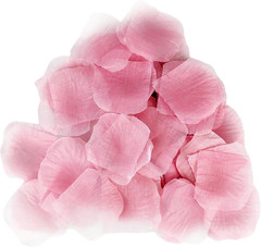 500 Pcs Exquisite Light Pink Rose Petals, Artificial Flower Petals for Weddings,