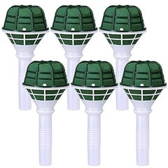 6 PCS Foam Floral Handle Bouquet Holders Handle Bouquet Holder for Floral Arrang