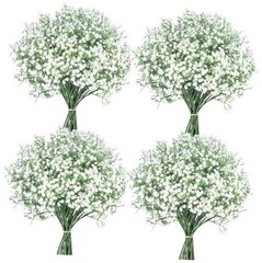 Babys Breath Artificial Flowers, Baby Breath Flowers Artificial Bulk 36 Pcs